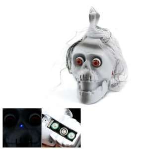   Halloween White Skull Big Eyes Sound Control Tricky Toy Toys & Games