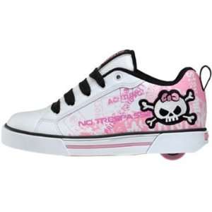 Heelys Sheer 7420 White/Pink/Black/Silver heelys shoes  