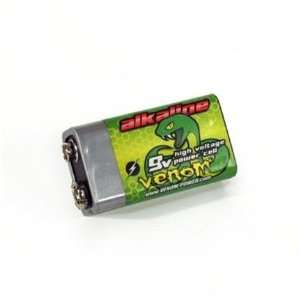  Venom 9V Alkaline Batteries 1.5V  1 Pc