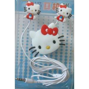   Hello Kitty Big Head Earbuds Earphones Headphones Electronics