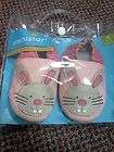NEW Ministar Leather Girl Bunny Rabbit Infant Baby Shoes Pink Small 0 