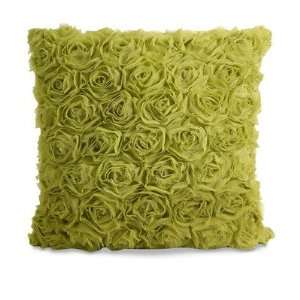  Vera Rose Pillow in Green