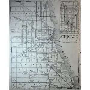  McNally Map of Chicago (1897)