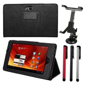   Mount Holder + Red/Black/Sliver Stylus Pen for Acer ICONIA TAB A100