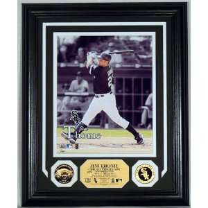  Jim Thome Chicago White Sox 24KT Gold Coin Photo Mint 
