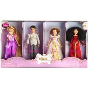   Doll Set Rapunzel, Flynn Rider, Wedding Gown Rapunzel Mother Gothel