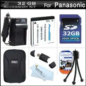  For Panasonic LUMIX DMC FH4 Digital Camera Includes 32GB High Speed 