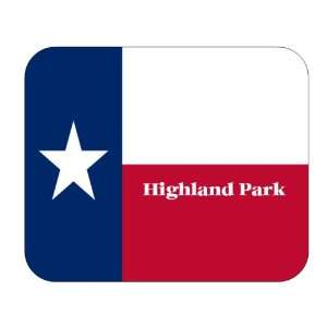  US State Flag   Highland Park, Texas (TX) Mouse Pad 