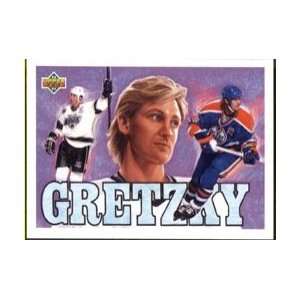  1992 93 Upper Deck Wayne Gretzky Heroes #18 Checklist 