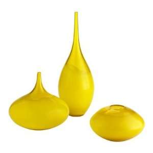  Large Moonbeam Vase in Yellow