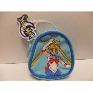  Sailor Moon Blue Coin Backpack Purse / Keychain Toys 