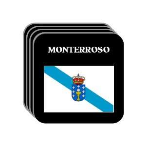  Galicia   MONTERROSO Set of 4 Mini Mousepad Coasters 