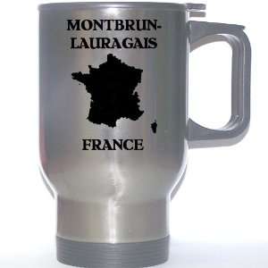  France   MONTBRUN LAURAGAIS Stainless Steel Mug 