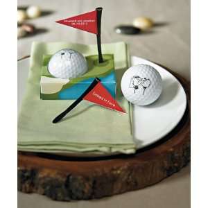  Golf Ball Favor in Gift Packaging (Set of 6) Sports 