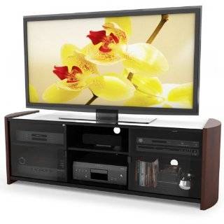 Sonax ML 3609 Wood Veneer TV Stand for 50 Inch 65 Inch Flat Panel TVs