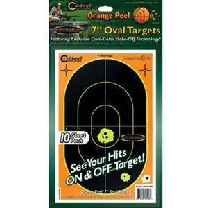  CALICO LIGHT WEAPON SYSTEMS D ORANGE PEEL OVAL 10 Sports 
