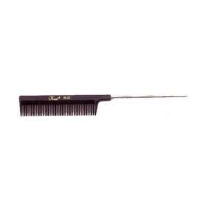 Krest Combs Black 8 Inch Perm Specialty Comb Stainless Steel Pin Tail 