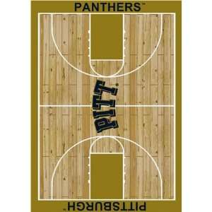 Pittsburgh Panthers NCAA Homecourt Area Rug by Milliken 3 