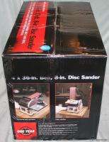 X36 Belt / 8 Disk Tabletop Sander   BRAND NEW  