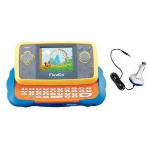    Vtech MobiGo Touch Learning System Adapter Bundle Toys & Games