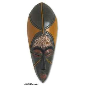  Ghanaian wood mask, Honor the Ancestors
