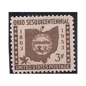    Stamps US Ohio Sesquicentennial Sc 1018 MNH 