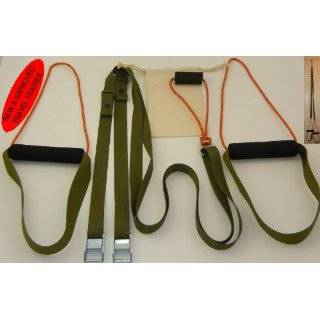 Trainer In a Bag, Travel Suspension Trainer, Olive Drab, Made in USA.