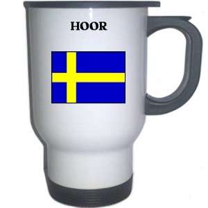 Sweden   HOOR White Stainless Steel Mug 