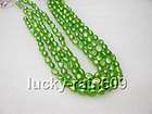11X8mm baroque light green pearls loose strands beads