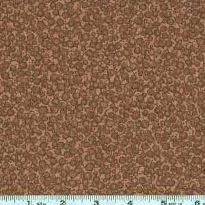  45 Wide Country Road Berries Brown Fabric By The Yard 