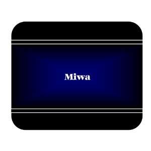  Personalized Name Gift   Miwa Mouse Pad 