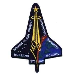  STS 107 Mission Patch Toys & Games