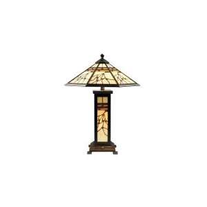  Dale Tiffany TT70331 Mission Hills 3 Light Table Lamp in 