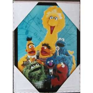  Sesame Street Muppets Framed 8 x 10 Picture Kitchen 