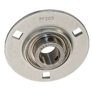 SBPF205 14 Pressed Steel Housing Bearing Unit 3 Bolt Flanges Mounted 