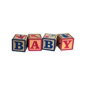  Baby Blocks Scrapbook Embellishments