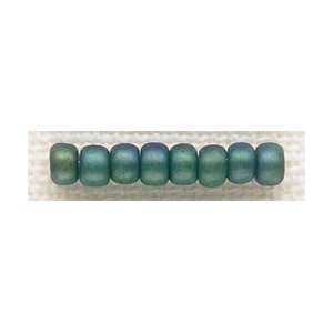 Mill Hill Glass Beads Size 6/0 (4mm), 5 Grams Juniper Green  