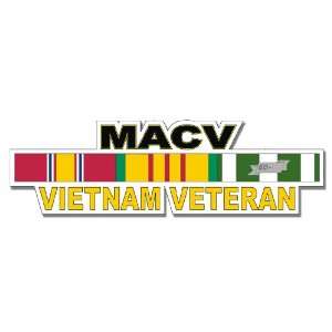  US Army MACV Vietnam Veteran Window Strip Decal Sticker 5 