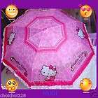 Lovely Hello Kitty With Lace Trim Parasol Umbrella Pink HU01 items in 