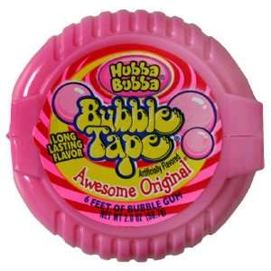 Hubba Bubba Bubble Tape   Original (12 pack)  Grocery 