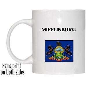    US State Flag   MIFFLINBURG, Pennsylvania (PA) Mug 