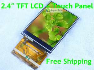 TFT LCD Module + Touch Panel Screen 240 x 320 Pixels ILI9325 