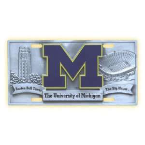  Michigan Wolverines License Plate Cover