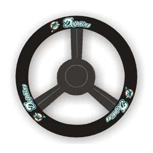  Miami Dolphins Leather Steering Wheel Cover Automotive