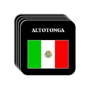  Mexico   ALTOTONGA Set of 4 Mini Mousepad Coasters 