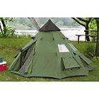 New Look for Camping*TeePee Style Waterproof Tent 10x10 Sleeps 6 New