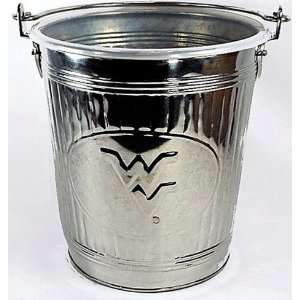   WVU Mountaineers Party Ice Bucket with Plastic Liner