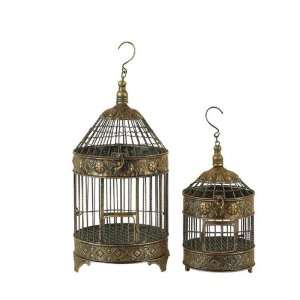  Metal Bird Cage S/2 20, 13.5H