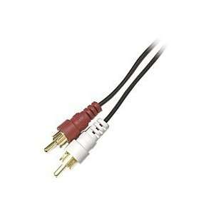  Steren Audio Patch Cable   2 x RCA Male   2 x RCA Male 