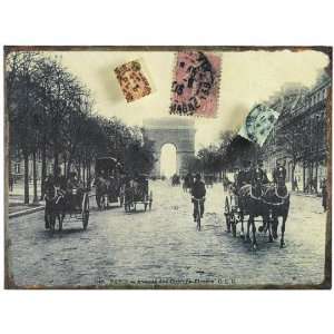  Paris Scene Magnetic Board With Magnets